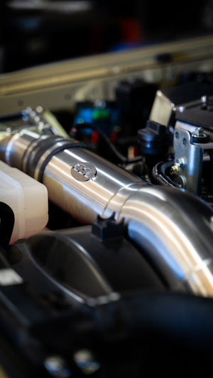 Brushed stainless GSL intake kit 70 series