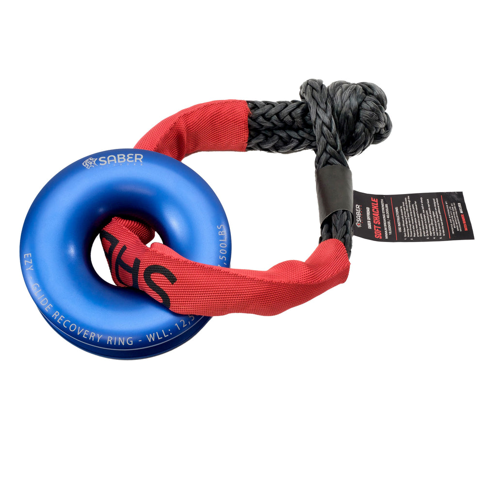 Ezy-Glide 12,500 WLL Recovery Ring, Bag & Sheath Soft Shackle