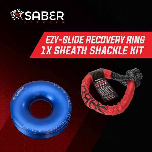 Ezy-Glide 12,500 WLL Recovery Ring, Bag & Sheath Soft Shackle
