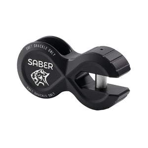 Black alloy winch shackle suitable for all 4x4s