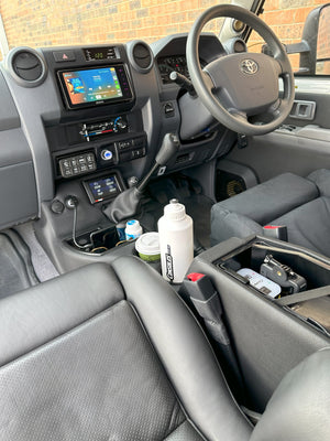 Car consoles Scangauge 3 floor console 76 wagon and 79 dual cab
