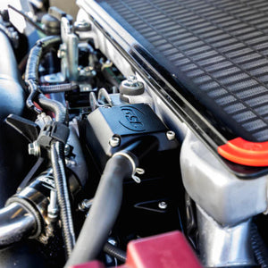 Powdercoat black crankcase breather 79 series 