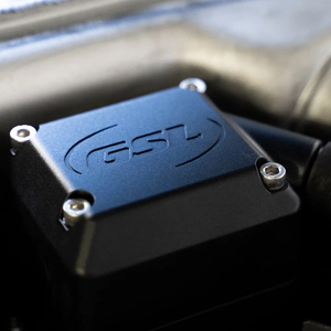 Installed GSL crankcase breather black 