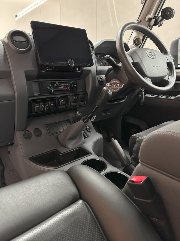 Premium Full Length Floor Console (Design 9) - 70 Series LandCruiser