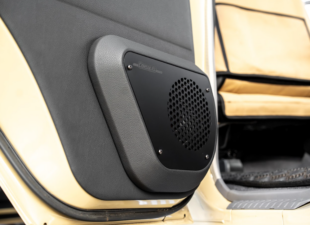 Department of the interior alcantara speaker pod and upgraded door card