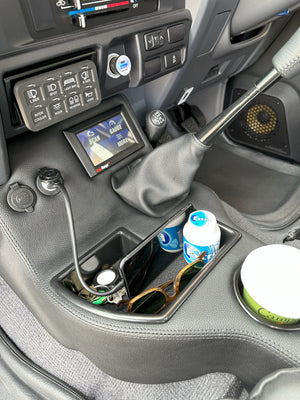 Department of the interior design 10 full length centre floor console for Toyota landcruiser 