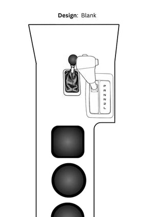 design drawing for 80 series blank automatic Toyota landcruiser 