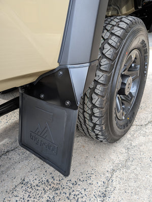 76 series mudflap kit