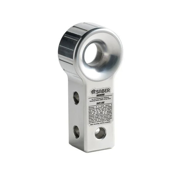 Recovery Rear Hitch Polished Aluminium & 14K Soft Shackle Bundle