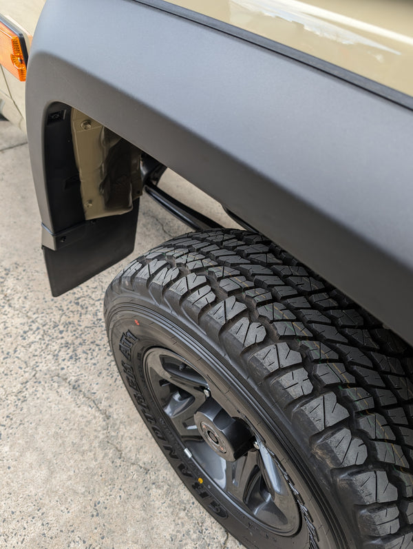 tyre clearance landcruiser 79 and 76 series