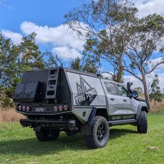 ford super duty as seen on 4wd 24/7 YouTube show fitted with slider side steps 