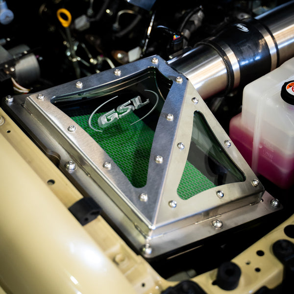 Installed airbox on 76 series wagon
